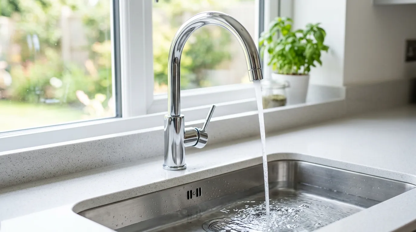 Local Plumbing Master Pros same day plumber fixing a faucet in Mapleton, OR